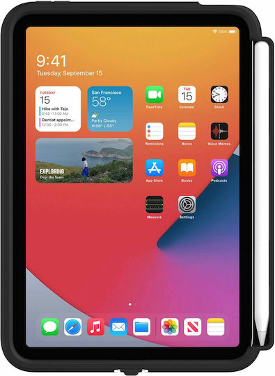 Griffin Survivor Flip Cover Ανθεκτική Μαύρη (iPad mini 2021 / mini 2024)