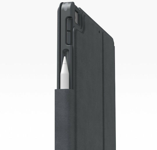 Zagg Pro Keys Flip Cover with Keyboard in English UK Charcoal for iPad 2022 10.9''