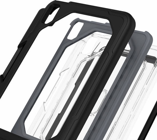 Griffin Survivor Flip Cover Durabilă Neagră Husa Pentru Tablete iPad Mini 2021 / Mini 2024