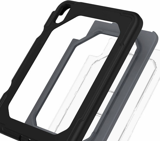 Griffin Survivor Flip Cover Ανθεκτική Μαύρη (iPad mini 2021 / mini 2024)