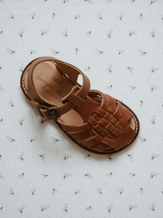 Konges Slojd Kids' Sandals Tabac Brown