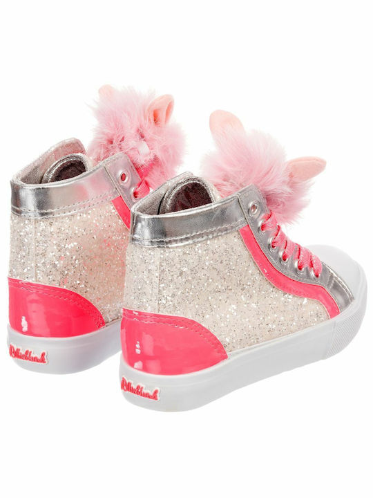 Billieblush Kids Sneakers High Silver