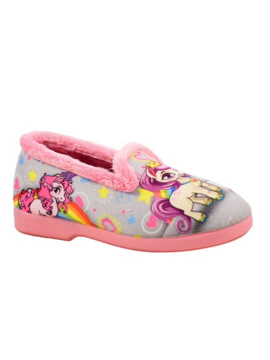 Yfantidis Girls Slippers Pink