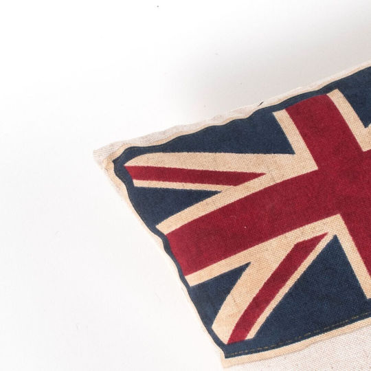 Linea Interiors Μαξιλάρι England Μπεζ 40x40εκ.