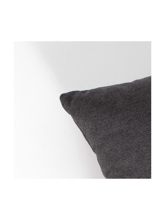 Linea Interiors Μαξιλάρι Καναπέ Γκρι 30x45εκ.