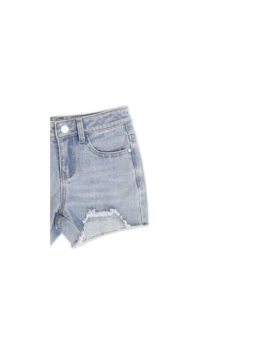 New College Kinder Shorts/Bermudas Stoff Blau