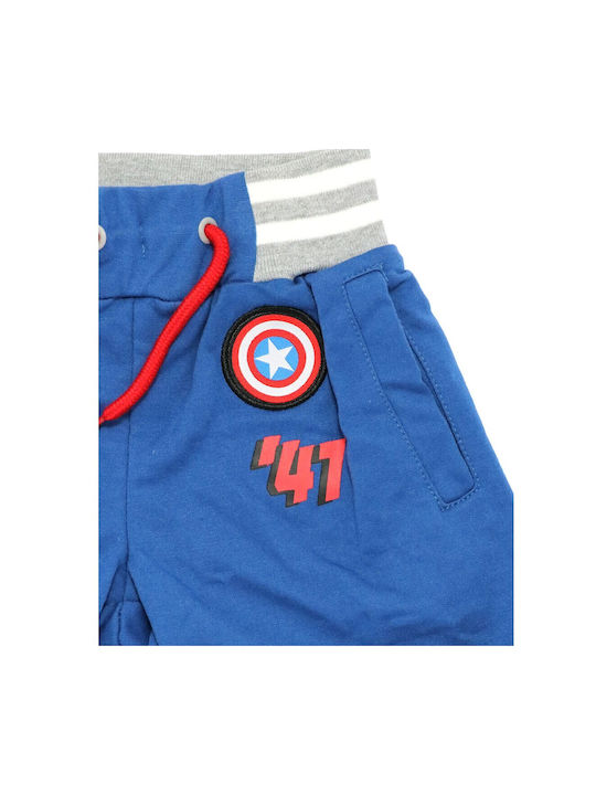 Marvel Comics Kids Shorts/Bermuda Fabric Blue