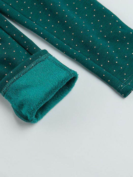 Kinder Leggings Lang Grün