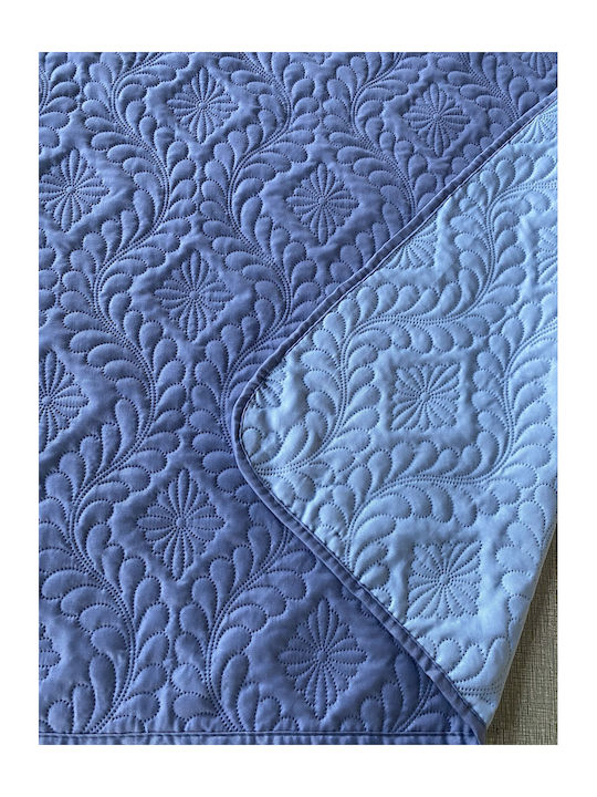 Marwa Coverlet Queen Size Light Blue 220x240cm