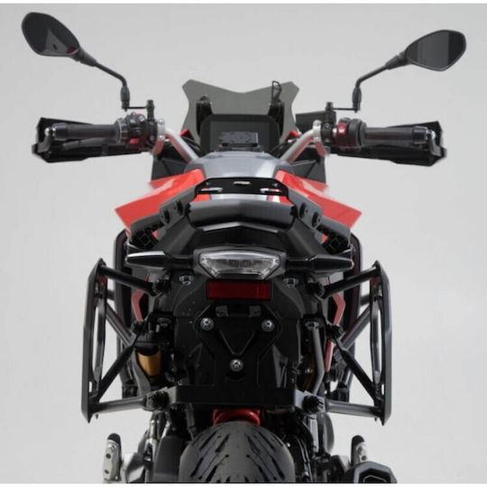 SW-Motech TRAX Σετ Πλαϊνές Βαλίτσες Μοτοσυκλέτας 37lt σε Ασημί Χρώμα