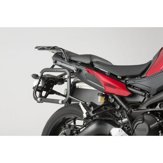 SW-Motech TRAX Σετ Πλαϊνές Βαλίτσες Μοτοσυκλέτας 37lt σε Ασημί Χρώμα