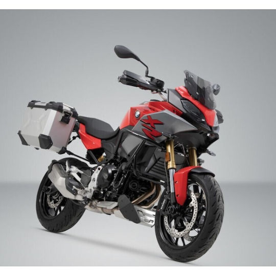 SW-Motech TRAX Σετ Πλαϊνές Βαλίτσες Μοτοσυκλέτας 37lt σε Ασημί Χρώμα