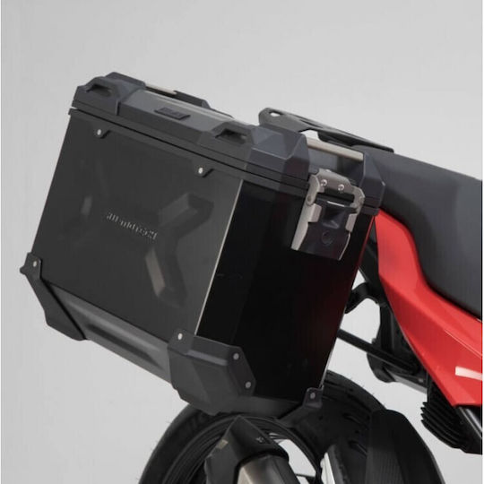 SW-Motech TRAX Σετ Πλαϊνές Βαλίτσες Μοτοσυκλέτας 37lt σε Μαύρο Χρώμα