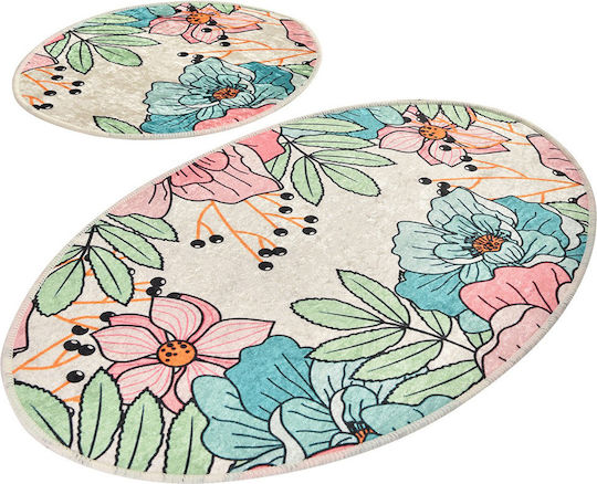 Set Covoare De Baie Multicolore 2 Bucăți L'Essentiel Maison