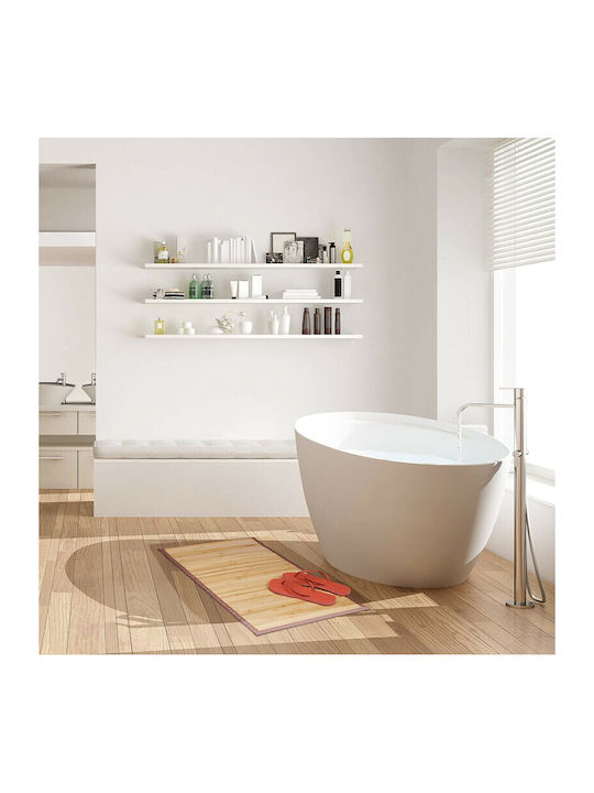 Relaxdays Covoraș de Baie Lemn 10024084 Maro 45x80buc