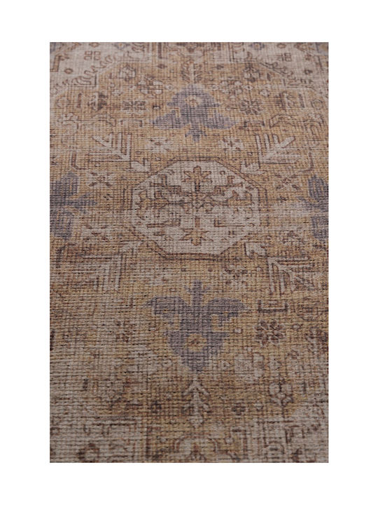 Viokarpet Plumeria Rug Rectangular Summer Cotton Beige