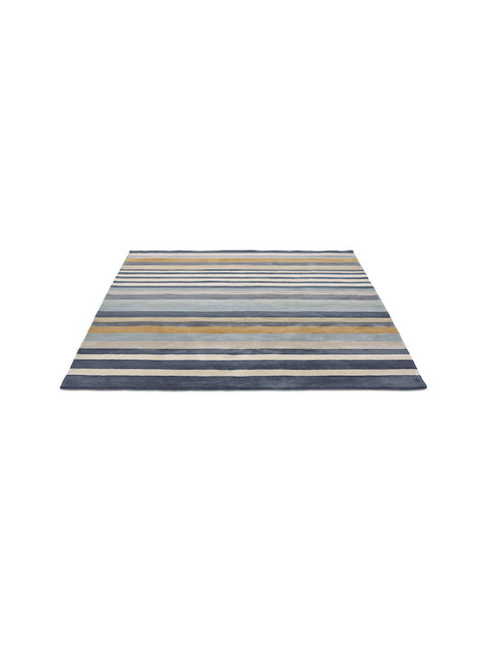 Harlequin Lucrat manual Covor Rectangular Din lână Putty Navy