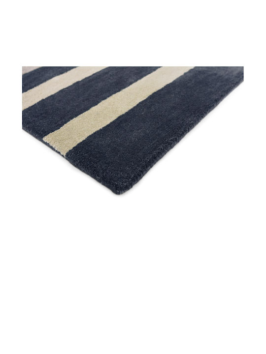 Harlequin Lucrat manual Covor Rectangular Din lână Putty Navy