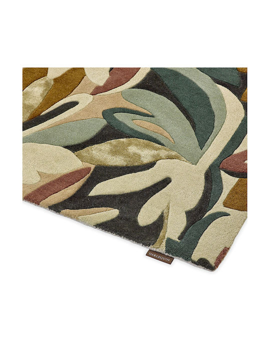 Harlequin Lucrat manual Covor Rectangular Din lână Verde