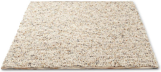 Brink & Campman Pebble Covor Rectangular Din lână Nisip natural