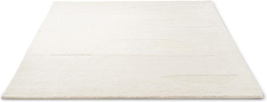 Brink & Campman Decor Scape Lucrat manual Covor Rectangular Din lână Ecru