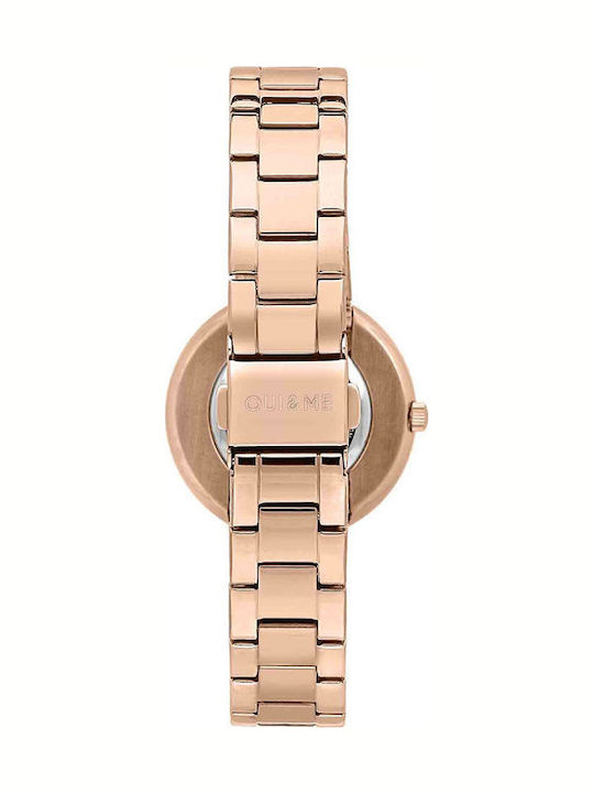 Oui & Me Womens Watch Battery Pink Gold