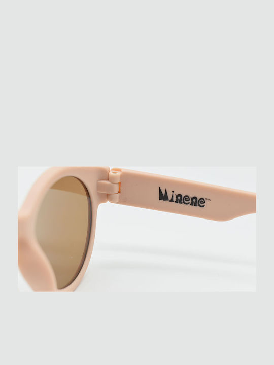 Minene Round Kids Sunglasses Pink