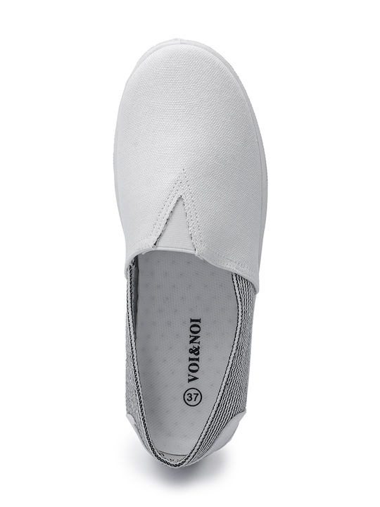 Damen Slip-Ons Weiß