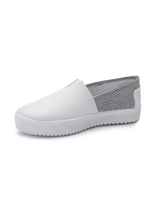 Damen Slip-Ons Weiß