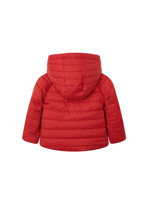 Tuc Tuc Girls Casual Jacket Red with Ηood