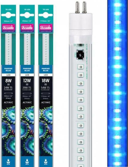 Arcadia Λάμπα Led για Φωτισμό Ενυδρείου με Μπλε Φως 7W