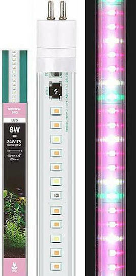 Arcadia Led-Lampe für Aquariumbeleuchtung mit Rosa Licht 18W