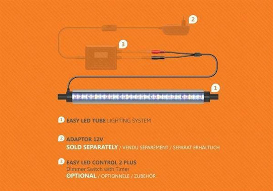 Aquatlantis EASY Lampă cu led pentru iluminat acvariu cu lumina Roz