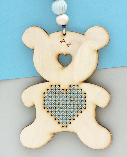 Baby Charm made of Wood for Boy