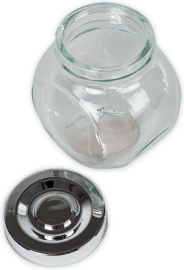 General Trade Allgemeine Verwendung Glasvase mit Deckel Transparent 190ml 1 Stück