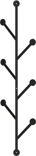 Asir Group Agățătoare De Perete Metalică Cu 6 Compartimente 22x5x94cm Asir Group Agățătoare De Perete Metalică Cu 6 Compartimente 22x5x94cm