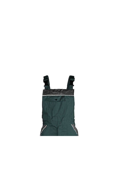 Stenso Work Coveralls Dungarees Cotton Green