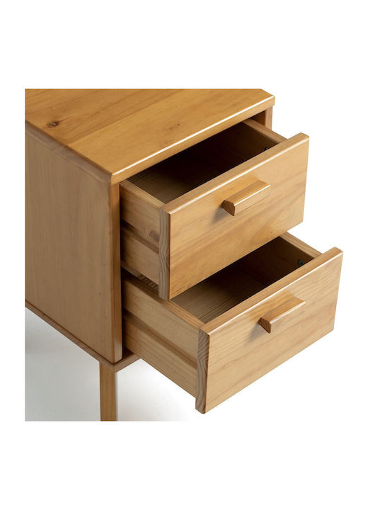 Nachttisch Anda Holz Beige 35x31x50cm