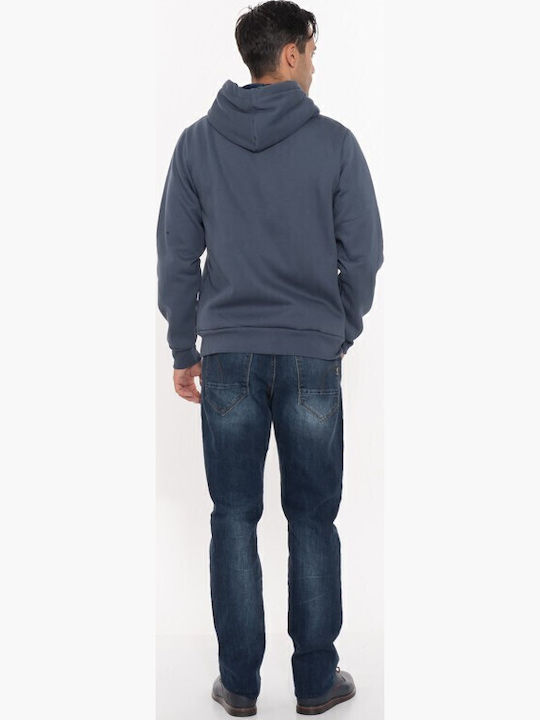 Geacă Cu Glugă Albastră