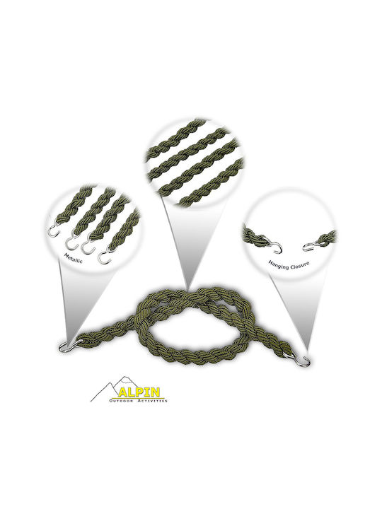 Alpin Cycling Pant Straps Green