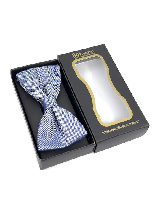 Legend Accessories Bow Tie Set with Pochette Blue