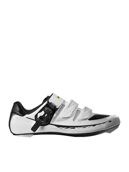 Mavic Ksyrium Elite II Unisex Χαμηλά Παπούτσια Ποδηλασίας Δρόμου Λευκά