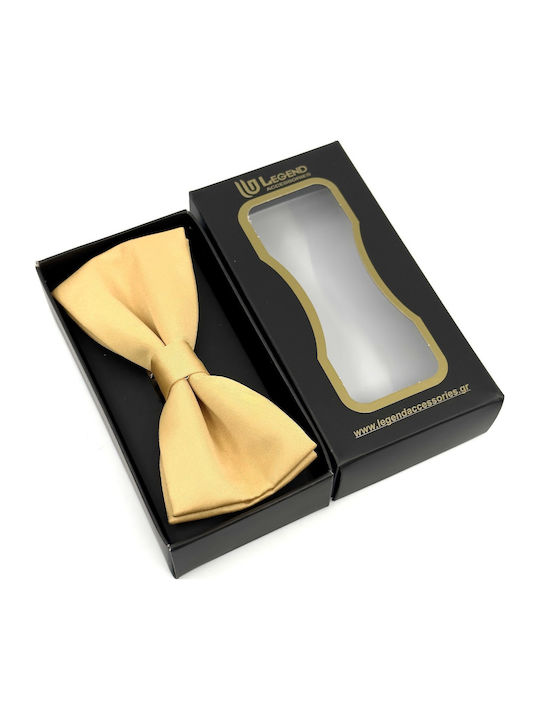 Legend Accessories Bow Tie Set with Pochette Gold