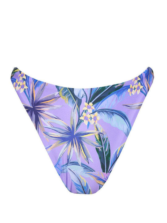 Bikini Slip Ψηλόμεσο Floral