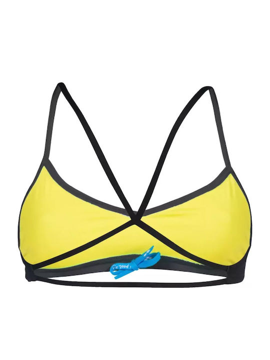Strapless Bikini Top Μαύρο