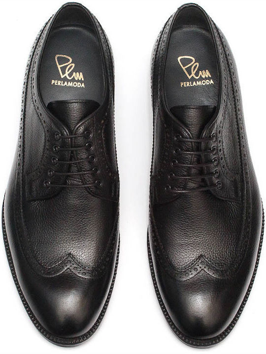 Men's Leather Oxfords Black