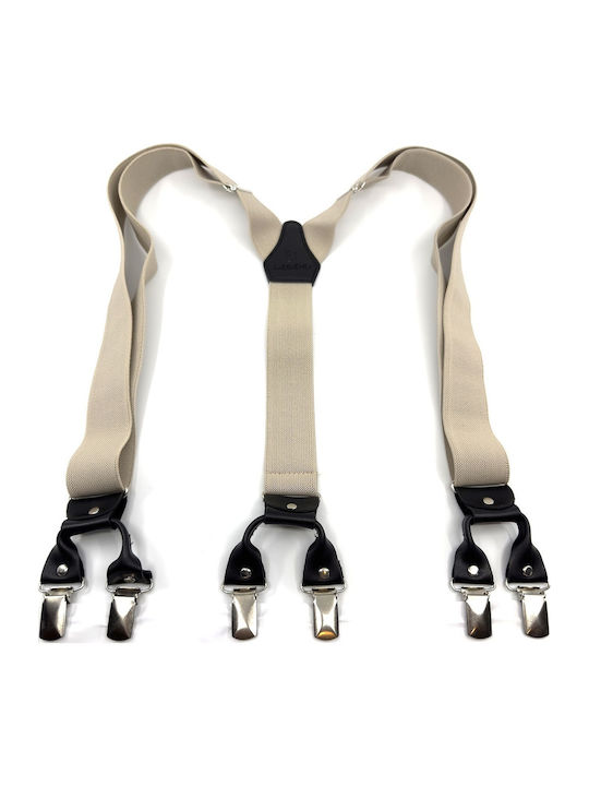 Legend Accessories Тиранти Едноцветна Бежов