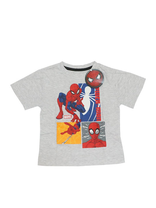 Marvel Kids' Pajamas Summer Cotton Gray