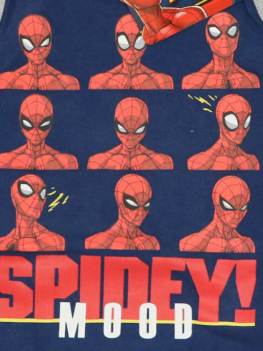 Marvel Детска пижама Лятна Тъмносин