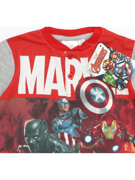 Marvel Kids' Pajamas Summer Gray